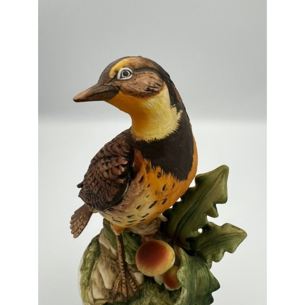 Lefton Lark‎ Porcelain Bird Figurine KW5158 Vintage Hand Painted 8.5 Inch - Picture 4 of 16
